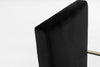 Modrest Fowler Modern Black Velvet Dining Chair Model VGVCB8866A