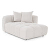 Divani Casa Freya Modern Beige Fabric Sectional With Console Model VGOD-RD-047-BGE