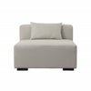 Virden Light Grey and Black Legs Outdoor Modular Sectional Model GAS1011-AMLS-GREY