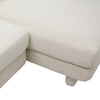 Valentino Toscana Ivory Chaise SectionalModel GAS1014R-IVBC