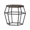 Modrest Tartan Modern Concrete & Metal End Table