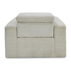 Divani Casa Gering Modern Beige Fabric Power Recliner Chair Model VGMB-R191-P2-RCLN-BGE