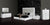 California King A&X Victoria Modern White Crocodile Bedroom Set