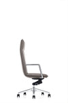 Modrest Gorsky Modern Grey High Back Executive Office Chair Model VGFUA1819-GRY-OC