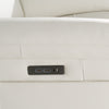 Divani Casa Gregory Modern Off White Leather Recliner Chair Model VGKV-KM.6368-CHR-OFF