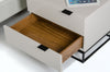 Modrest Hera Modern Grey Bedroom Set