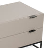 Modrest Hera Modern Grey Nightstand