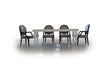 307 Fabric Dining Arm Chair (Set Of 2) Model VGDVLS307
