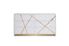 Modrest NixaModern White & Gold Dresser
