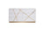 Modrest NixaModern White & Gold Dresser