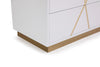Modrest NixaModern White & Gold Dresser