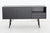 Modrest Billy Modern Black Oak & Gold Buffet