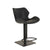 Modrest Jaffee - Industrial Black Eco-Leather Bar Stool