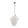 Pippen White Finish Pendant LightModel JAV047