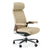 Modrest Johnson Modern Beige Leather Executive Office Chair Model VGFU-FK006-A-BGE