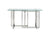 Modrest Valiant Modern Glass & Stainless Steel Console Table Model VGVCK856