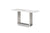 Modrest Kingsley Modern Marble & Stainless Steel Console Table