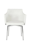 Modrest Kaweah Modern White Dining Chair
