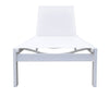 Renava Kayak - Modern White Outdoor Chaise Lounge