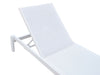 Renava Kayak - Modern White Outdoor Chaise Lounge