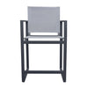 Renava Kayak Modern Dark Charcoal Outdoor Counter Stool Model VGGERH-AGEAN-BS-CTR-GRY-1