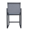 Renava Kayak Modern Dark Charcoal Outdoor Counter Stool Model VGGERH-AGEAN-BS-CTR-GRY-1