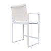 Renava Kayak - Modern White Outdoor Counter Stool