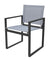 Renava Kayak - Modern Charcoal Outdoor Dining Armchair (Set of 2)