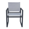 Renava Wake & Kayak Modern Outdoor Grey Dining Table Set Model VGGE-WAKE-KAYAK-DT-SET-GRY