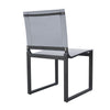 Renava Kayak - Modern Outdoor Dark Charcoal Dining Chair (Set of 2)