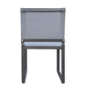 Renava Kayak - Modern Outdoor Dark Charcoal Dining Chair (Set of 2)