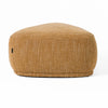 Divani Casa Kinsey - Modern Mustard Large River Rock Ottoman
