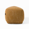 Divani Casa Kinsey - Modern Mustard Small River Rock Ottoman