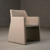 Modrest Lasara Modern Beige Fabric Dining Chair Model VGDW-L-895-BGE