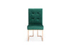 Modrest Legend Modern Green Velvet & Rosegold Dining Chair (Set Of 2) Model VGVCB012-GRN