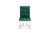 Modrest Legend Modern Green Velvet & Rosegold Dining Chair (Set Of 2) Model VGVCB012-GRN