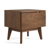 Modrest Lewis Mid-Century Modern Walnut Nightstand