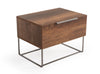 Nova Domus Lorenzo Italian Modern Light Oak Nightstand