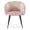 Modrest Luzerne Modern Pink Velvet Dining Chair Model VGYFDC1041-PNK-DC