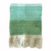 Adley Off White and Green Tones Throw Model MAL002