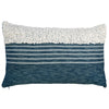 Delmar Indigo and Off White Pillow Model MAL023