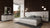 Nova Domus California King Marbella Italian Modern White Marble Bed With 2 Nightstands Model VGACMARBELLA-BED-CK