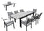 Renava Marina - Grey Outdoor Dining Table Set