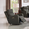 Divani Casa Shaw Modern Grey Fabric Recliner Chair Model VGMB-R056-GRY-CHR