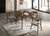Modrest Castillo Modern Walnut Round Dining Table Model VGMA-MIT-5303-RND