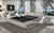 Eastern King Corsica Contemporary White Bed w/ Headboard Lights