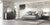 Eastern King Modrest Jolene - Modern Grey Bedroom Set