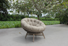 Renava Moon - Outdoor Beige Lounge Chair