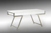 Modrest Dessart Modern White Gloss Office Desk