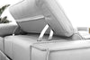 Divani Casa Nella Modern White Leather Armchair With Electric Recliner Model VGKN-E9193-WHT-CH